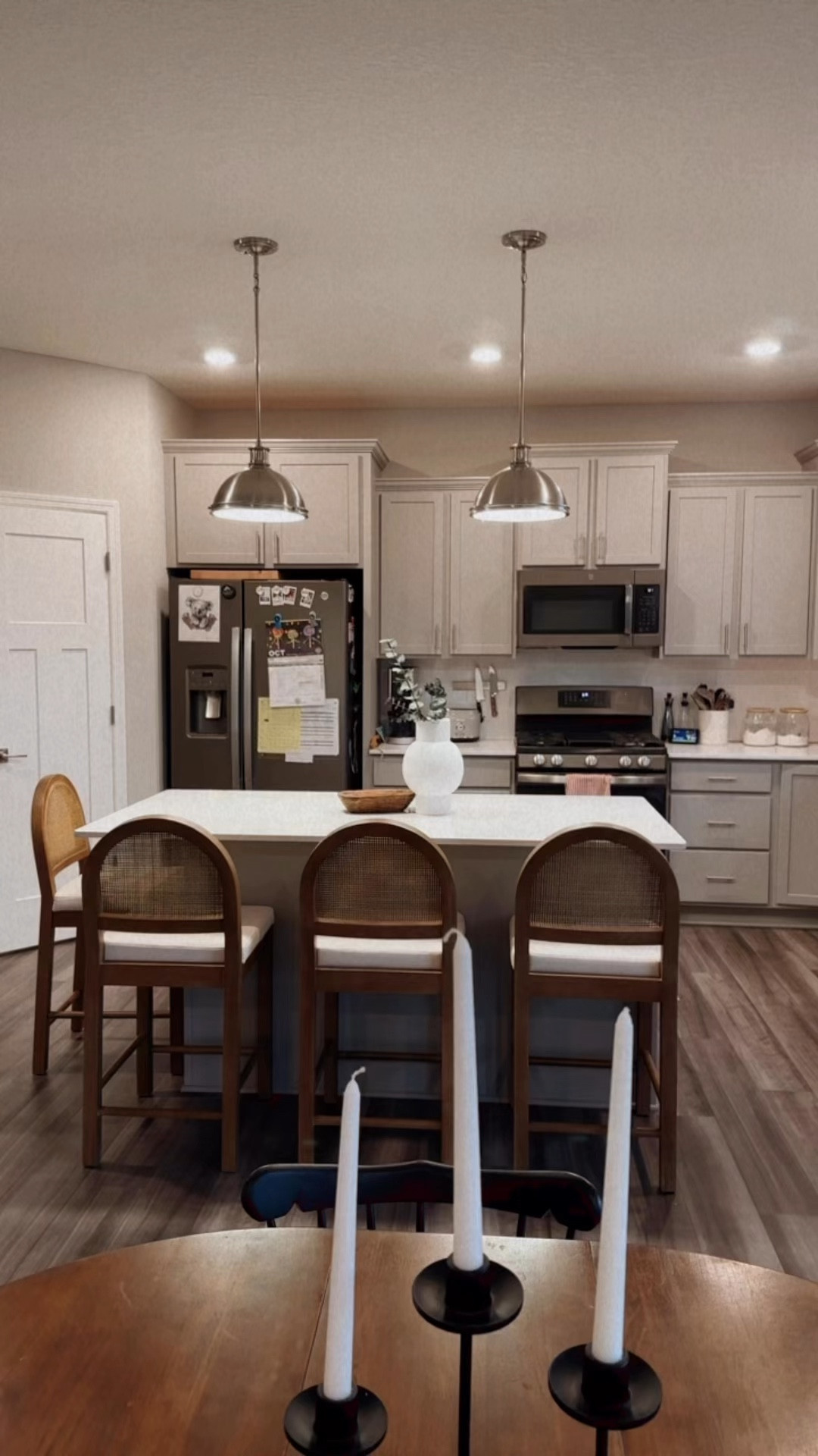 The prettiest comfy counter stools! They add so much warmth to our kitchen 

#LTKHome #LTKSaleAlert #LTKFamily