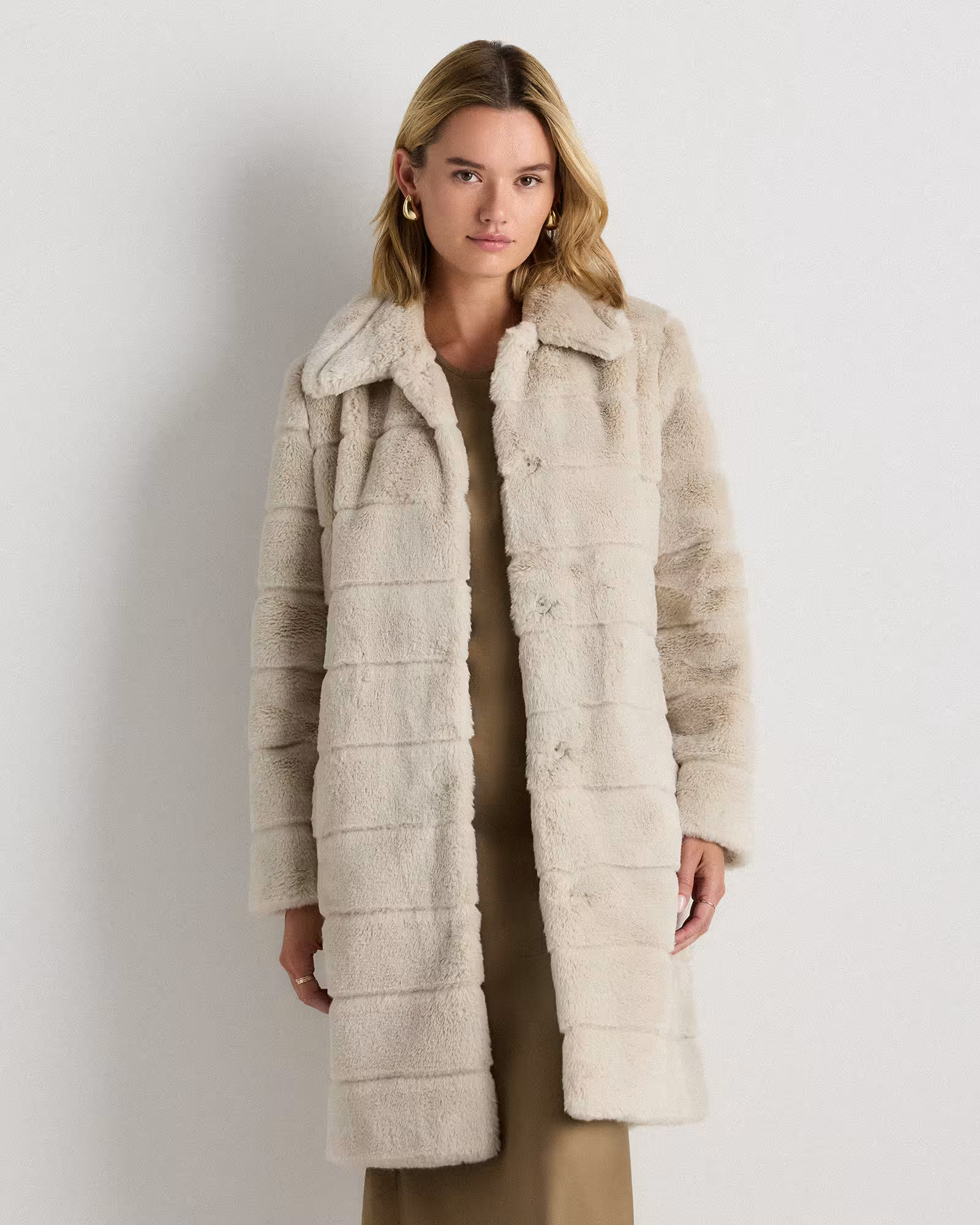 Faux Fur Long Coat | Quince