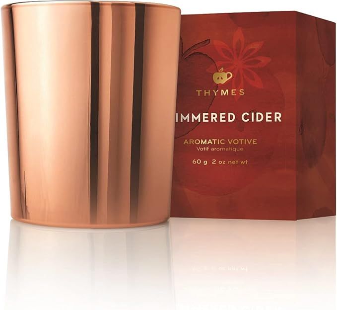 Thymes Simmered Cider Candle - 2 Oz | Amazon (US)