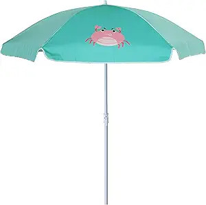 AMMSUN 47 Inch/ 5ft Seaside Umbrella for Sand and Water Table - Kids Durable Umbrellas for childr... | Amazon (US)