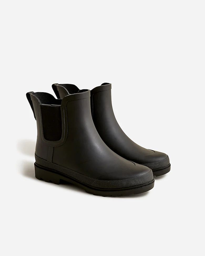 Short lug-sole rain boots | J.Crew US