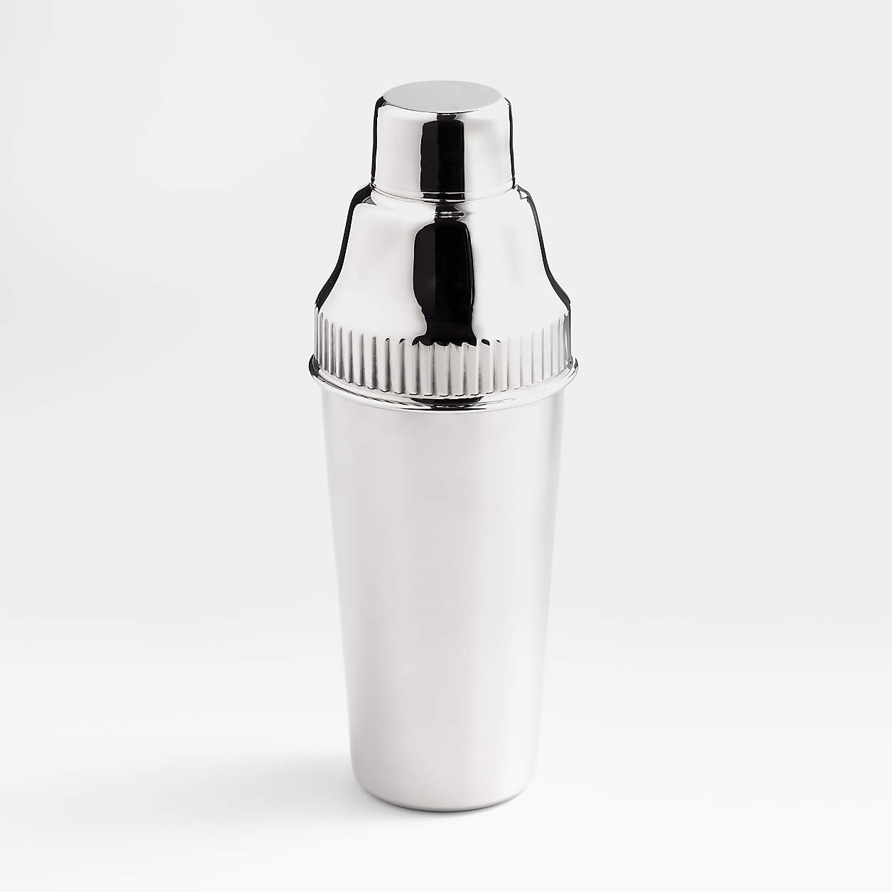Nara Stainless Steel Double Wall Cocktail Shaker + Reviews | Crate & Barrel | Crate & Barrel