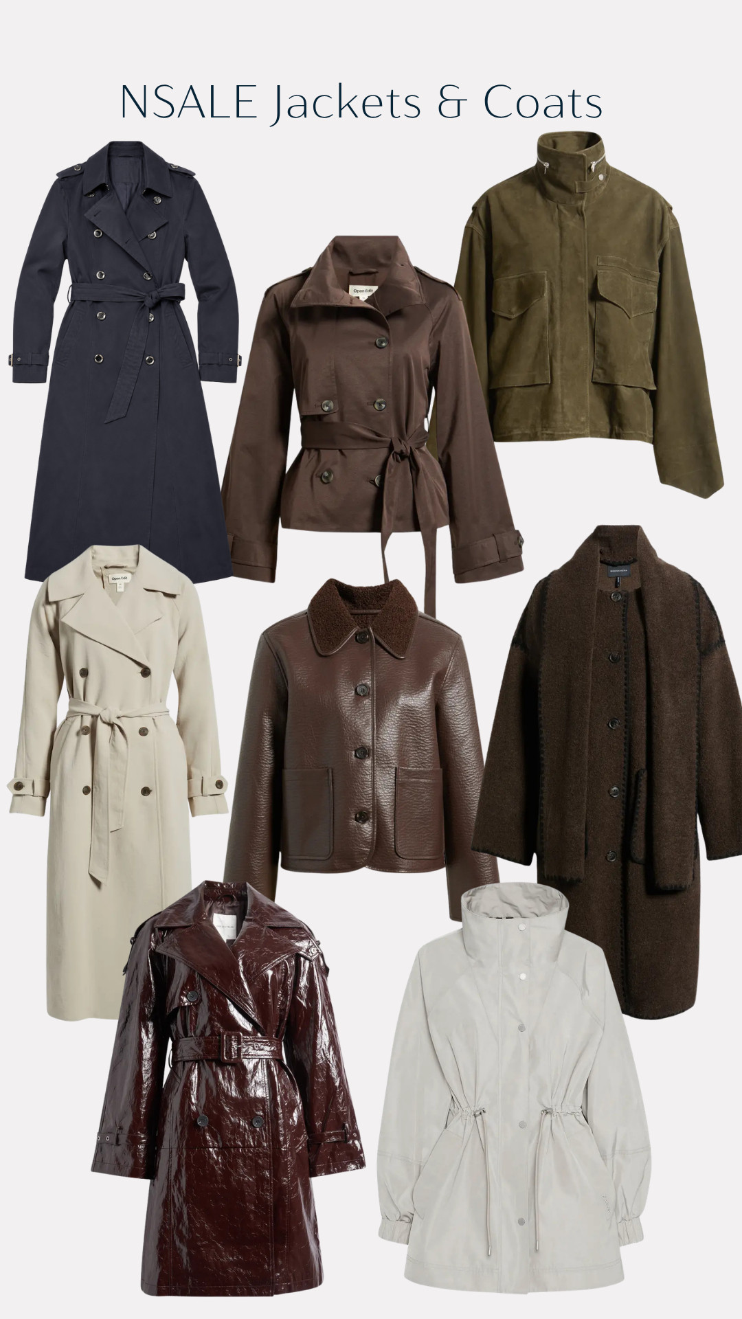 Nordstrom Anniversary Sale Jackets and coats to shop for the upcoming fall and winter season.  

 #LTKootd #LTKSeasonal #LTKSaleAlert