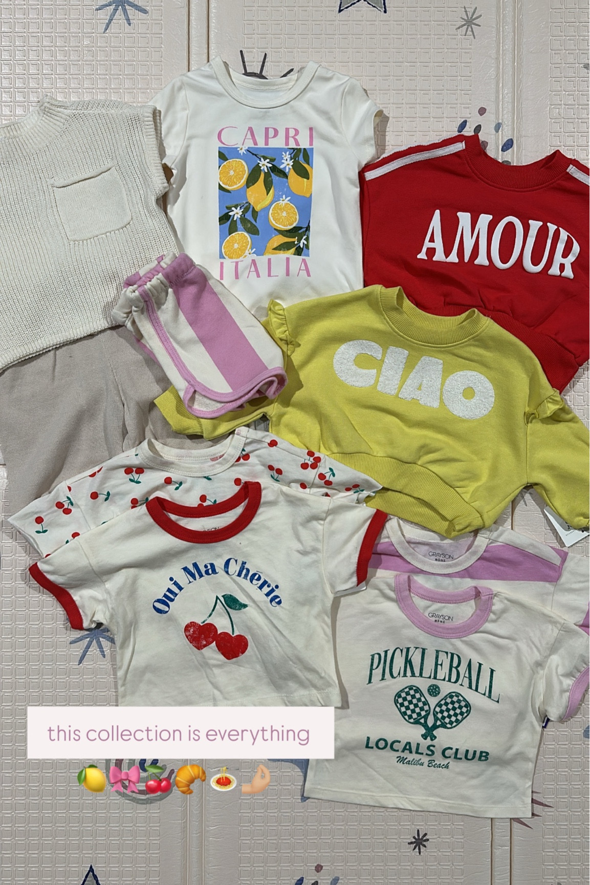 Baby girl clothing, 12 months, 3T, Toddler clothing, summer clothing, kids summer clothing, vacation, girl clothing, vacation clothing, ciao, amour, pickleball, capri italia, Amazon mini dupe set, toddler girl clothing, spring clothing, collection

#LTKFindsUnder50 #LTKBaby #LTKKids
