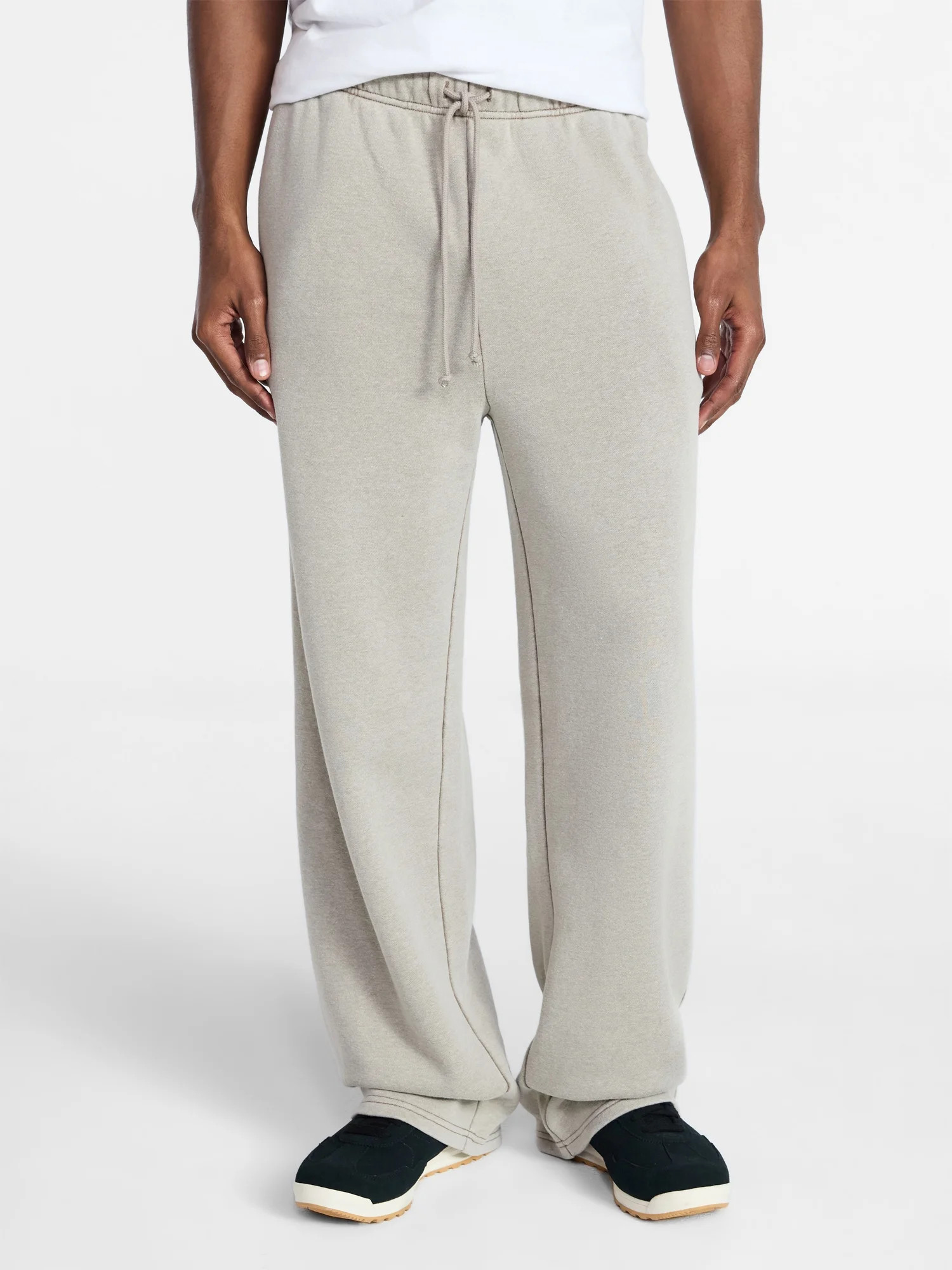 No Boundaries Soft Fleece Vintage Straight Sweatpants, Men's XS-5XL - Walmart.com | Walmart (US)