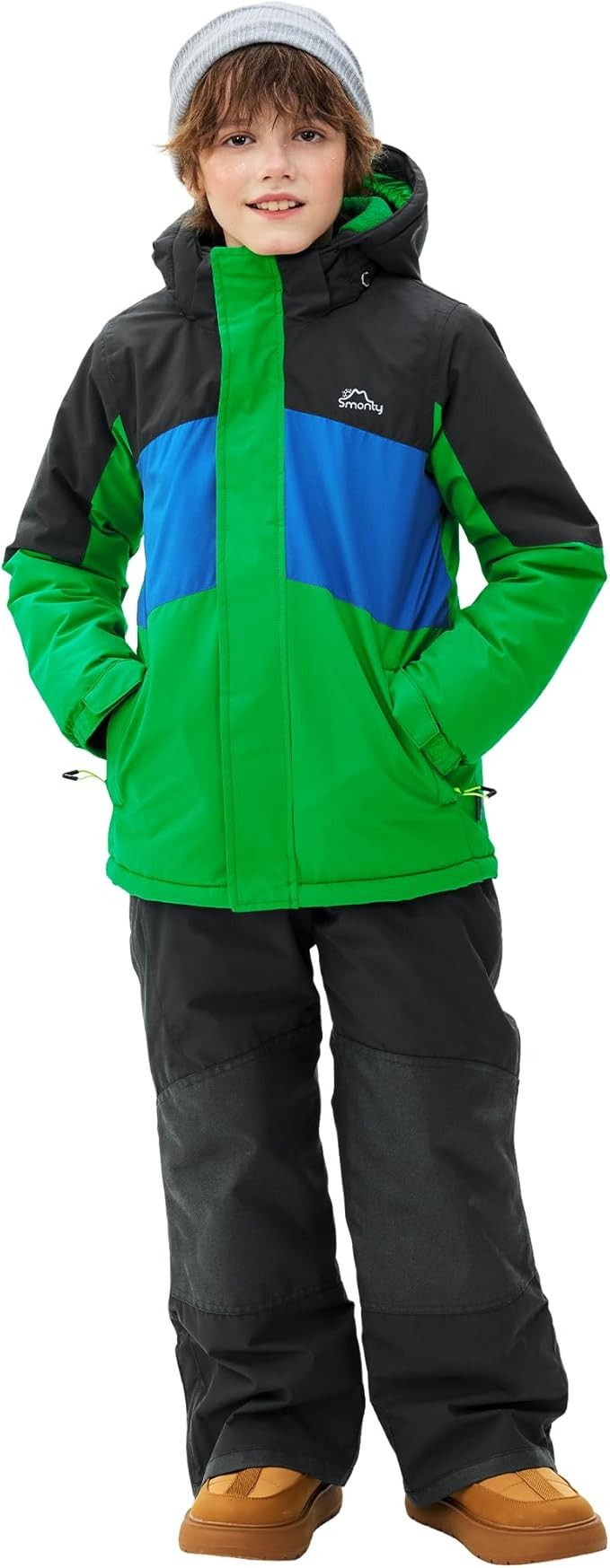 Kids Ski Suit Girls Boys Snowsuits Winter Ski Jacket & Bib Pants Set Snowboard Waterproof Windpro... | Amazon (US)