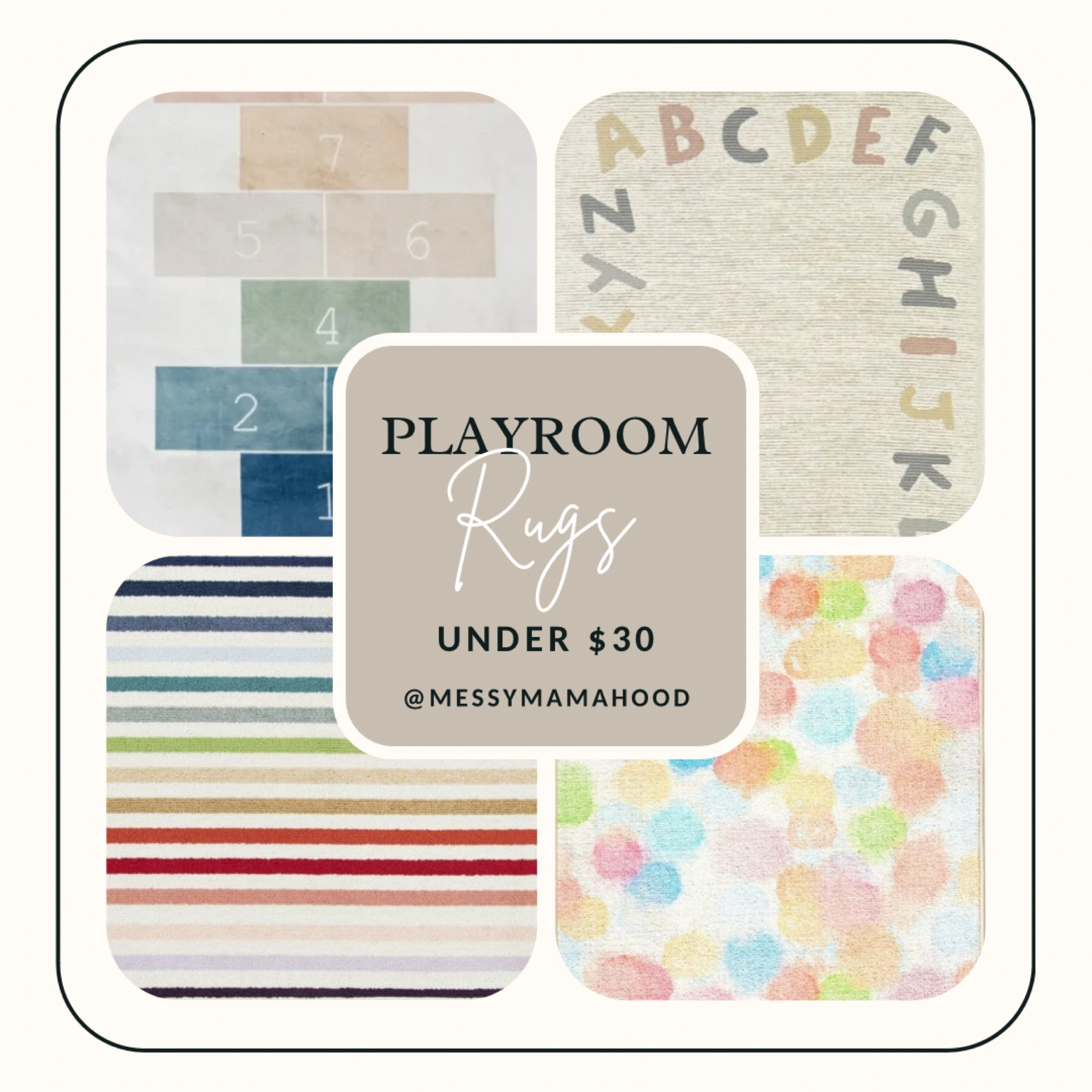By no surprise at all, I’ve spotted some must have kids’ rugs at Walmart. The best part? They are all under $30! These rugs will transform your neutral playrooms into fun play spaces. 😍



#LTKKids #LTKxWalmart #LTKFamily