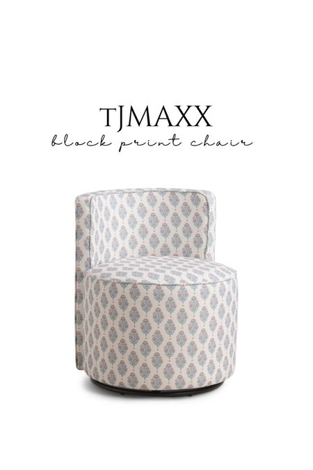 Under $200 block print swivel chair! Such a cute accent chair! Lillian August chair tjmaxx finds 

#LTKFindsUnder50 #LTKSaleAlert #LTKHome