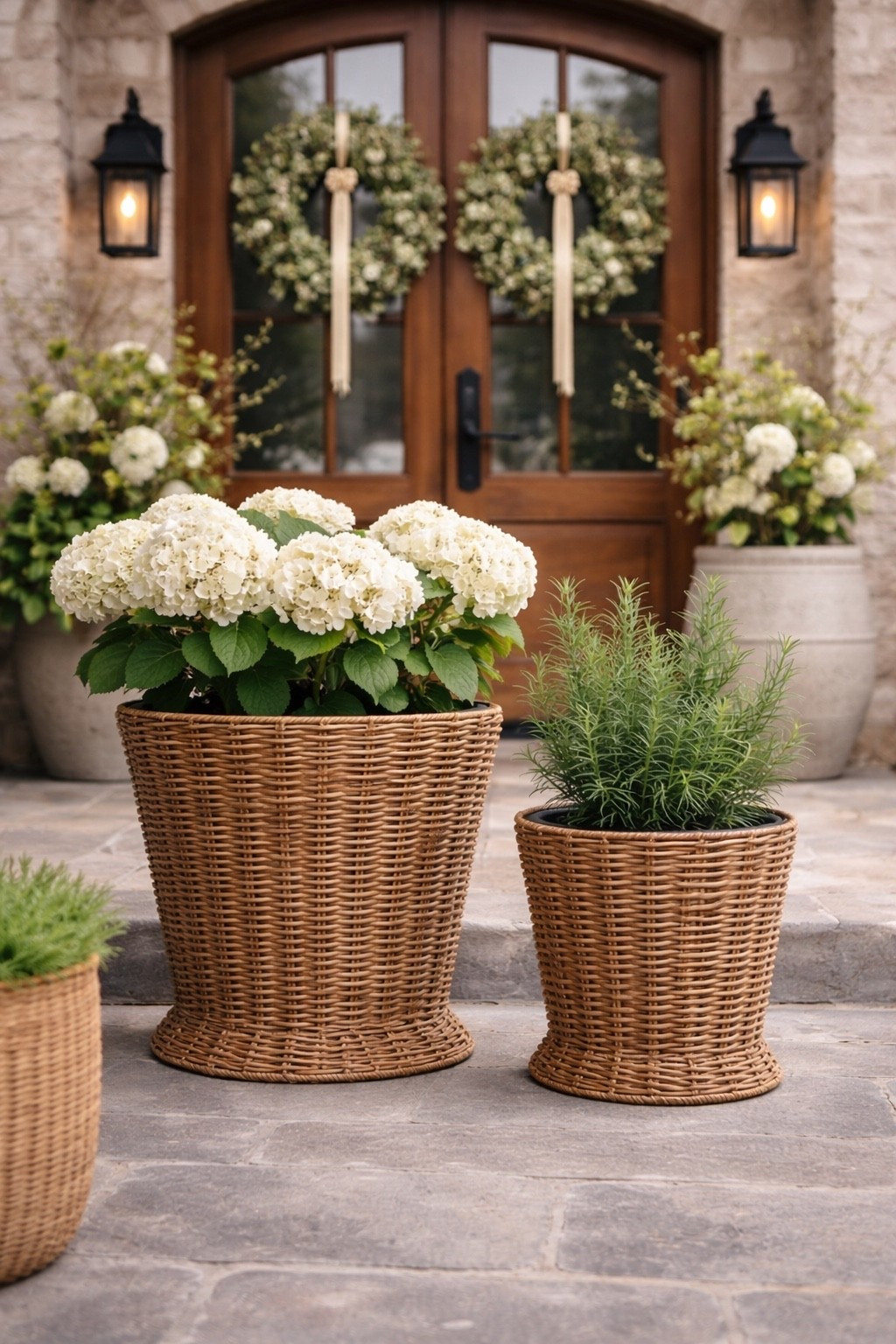Poly Weave Field Flower Bucket Planter for Indoor and Outdoor Styling

Follow @farmtotablecreations on Instagram for daily home styling ideas and decor finds.

These woven field flower buckets are such a beautiful way to add natural texture to your space. The classic tapered shape and pedestal base give them a collected, designer look while still being incredibly versatile. I love using them for porch planters, styling faux stems, or adding greenery to entryways and patios.

They have the look of natural rattan but are made with durable poly weave, so they hold up beautifully indoors or outside. A timeless piece you can style season after season.

#planters #outdoorplanters #porchdecor #outdoorplanters #entrywaydecor #patiodecor #wickerplanter #homedecor

#LTKSeasonal #LTKHome