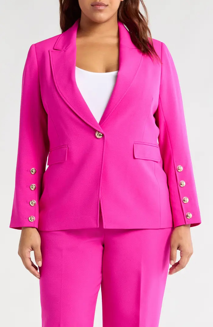 Tahari ASL One-Button Blazer | Nordstrom | Nordstrom