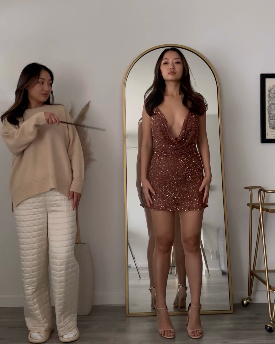 Retrofete bronze sequin dress xs - To the club

#LTKSeasonal #LTKHoliday #LTKunder50