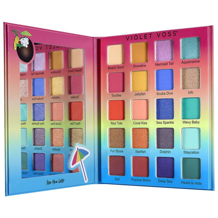 Sea You Later Eyeshadow and Pressed Pigment Palette - Violet Voss | Sephora | Sephora (US)