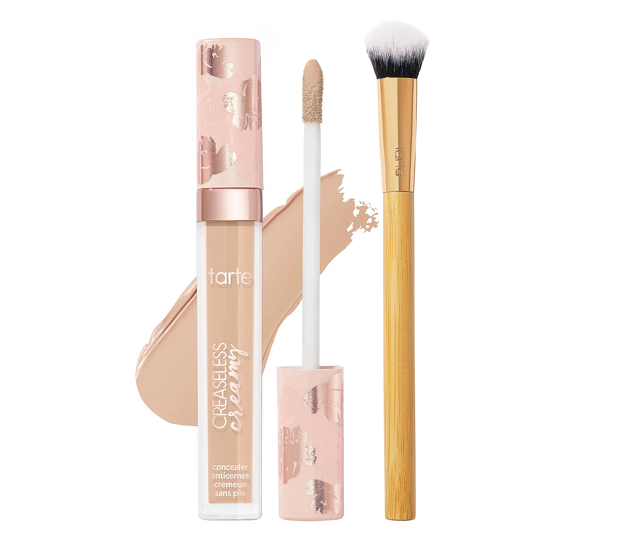 tarte Creaseless Creamy Concealer and Brush | QVC