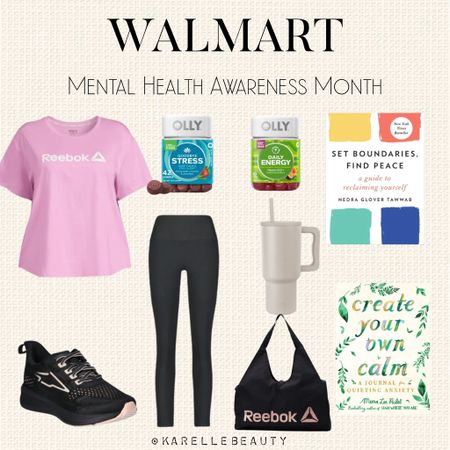 May is Mental Health Awareness Month and I am so excited to partner with @walmart share five ways I keep my Mental Health in check. #walmartpartner #walmart 

These are the five daily intentional practices that helps me find calm in my day for my mental well being. 
Staying Hydrated 
Taking my Vitamins daily 
Reading 
Journaling my thoughts of the day 
Going outside for daily walks 

Mental health is essential to our personal wellbeing.


#LTKFindsUnder50