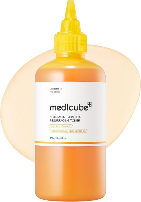 medicube Kojic Acid Turmeric Smoothing Toner for Face & Body | Lightweight Toner for Balancing Un... | Amazon (US)