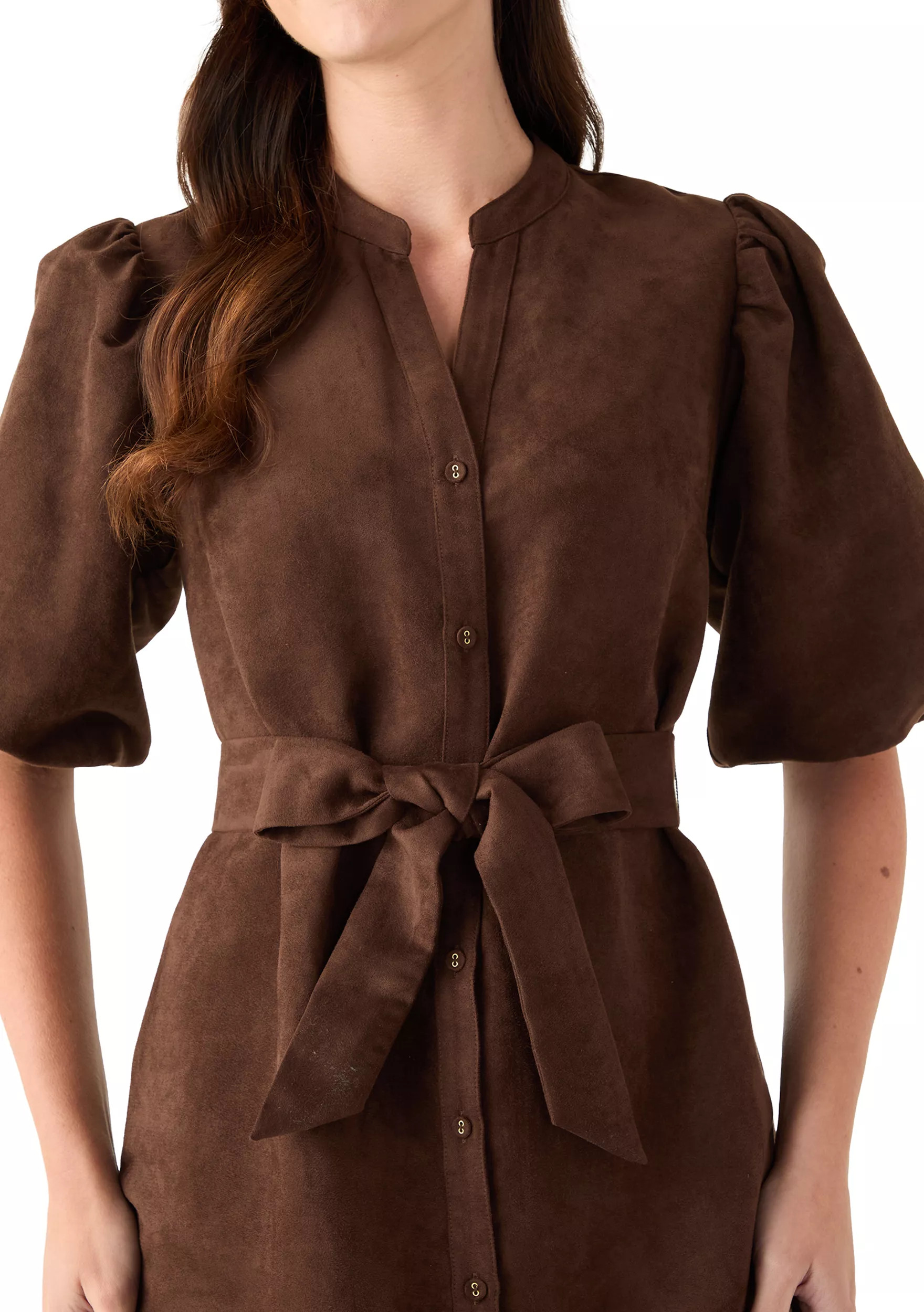 Women's Suede Shift Dress | Belk