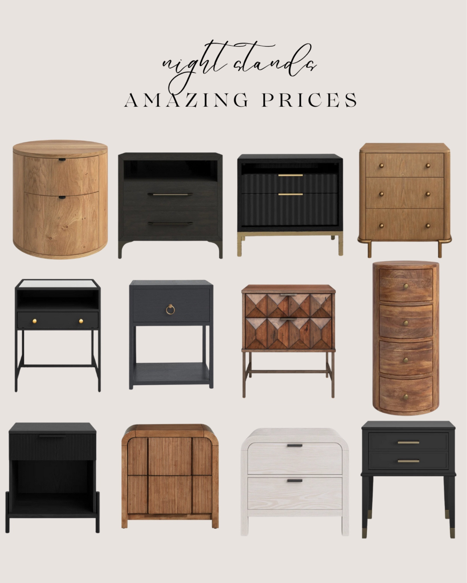 Night stands. Affordable home decor. Modern home decor. Transitional. Wayfair. Wooden. Trending. Best sellers. Viral  

#LTKStyleTip #LTKHome #LTKSeasonal