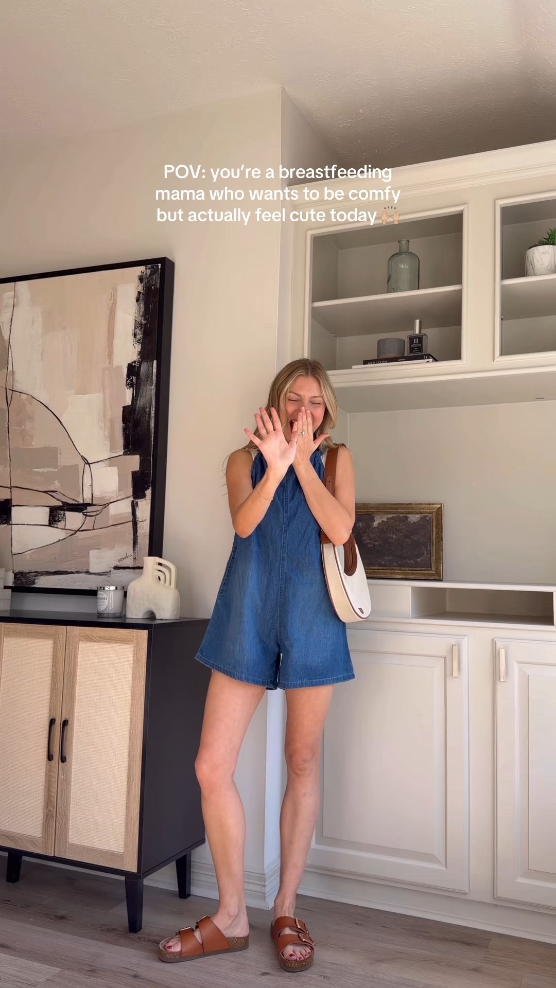 Obsessed with this romper!!! Nursing friendly. Size M.

#LTKootd #LTKmomlife