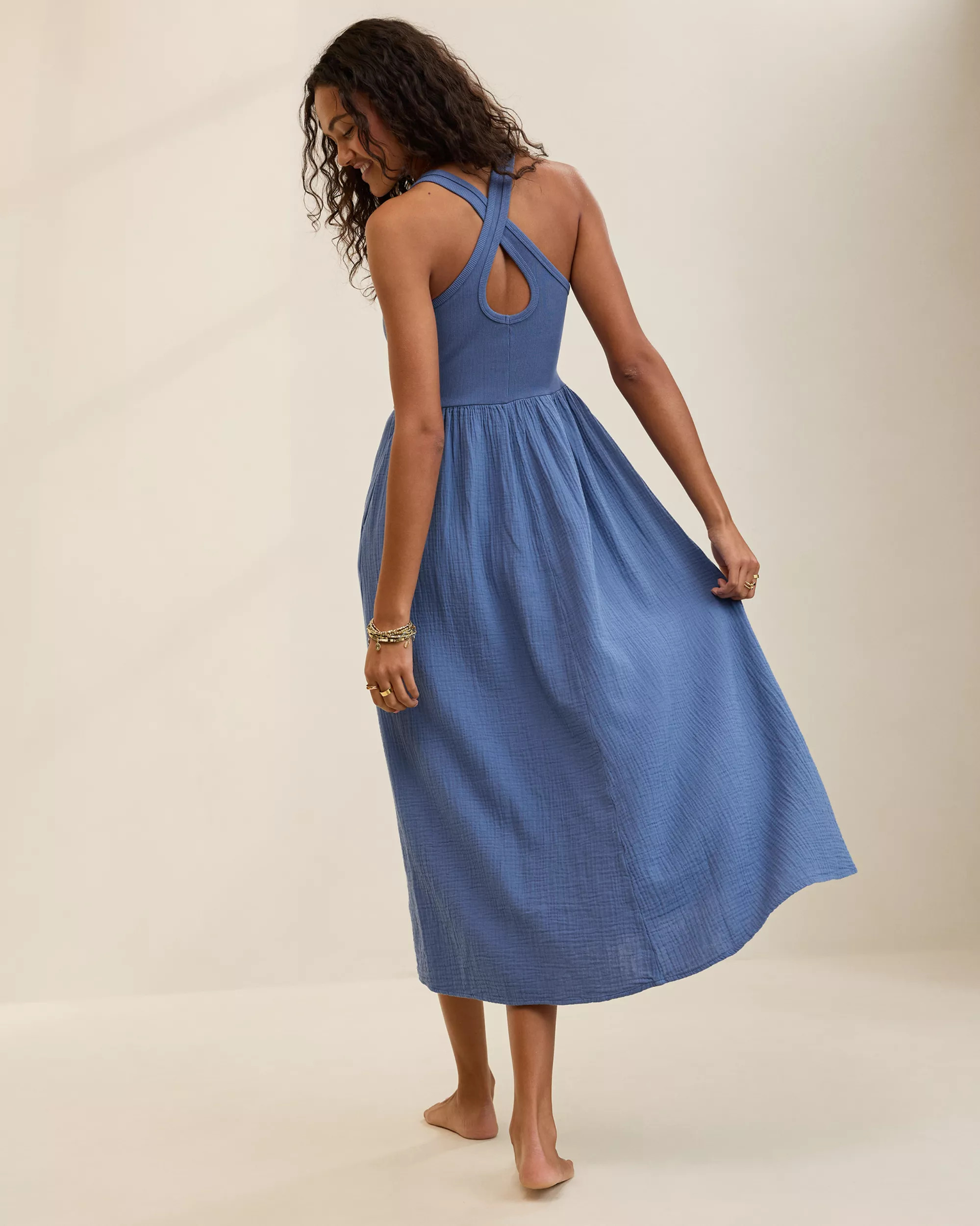 Aerie At The Barre Cross Back Dress | American Eagle Outfitters (US & CA)