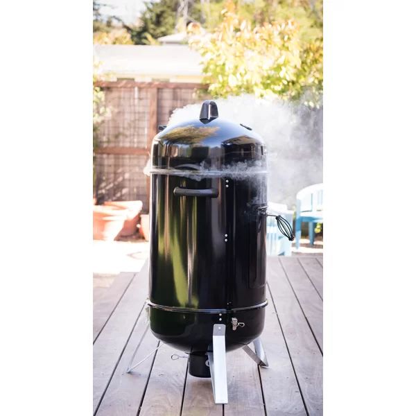 Vertical Charcoal 402 Square Inches Smoker | Wayfair North America