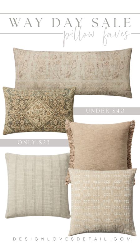 Grab these pretty pillows while they’re on sale!! Such an affordable & easy way to refresh your home for spring. 

#LTKxWayDay #home #pillows 

#LTKStyleTip #LTKHome #LTKSaleAlert