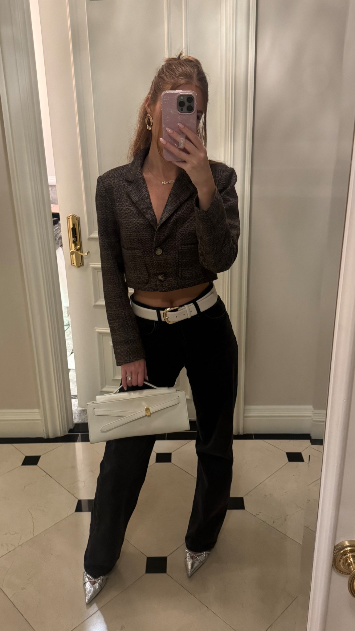 OOTN for NYFW party 🤎

#LTKSeasonal #LTKNYFW #LTKStyleTip