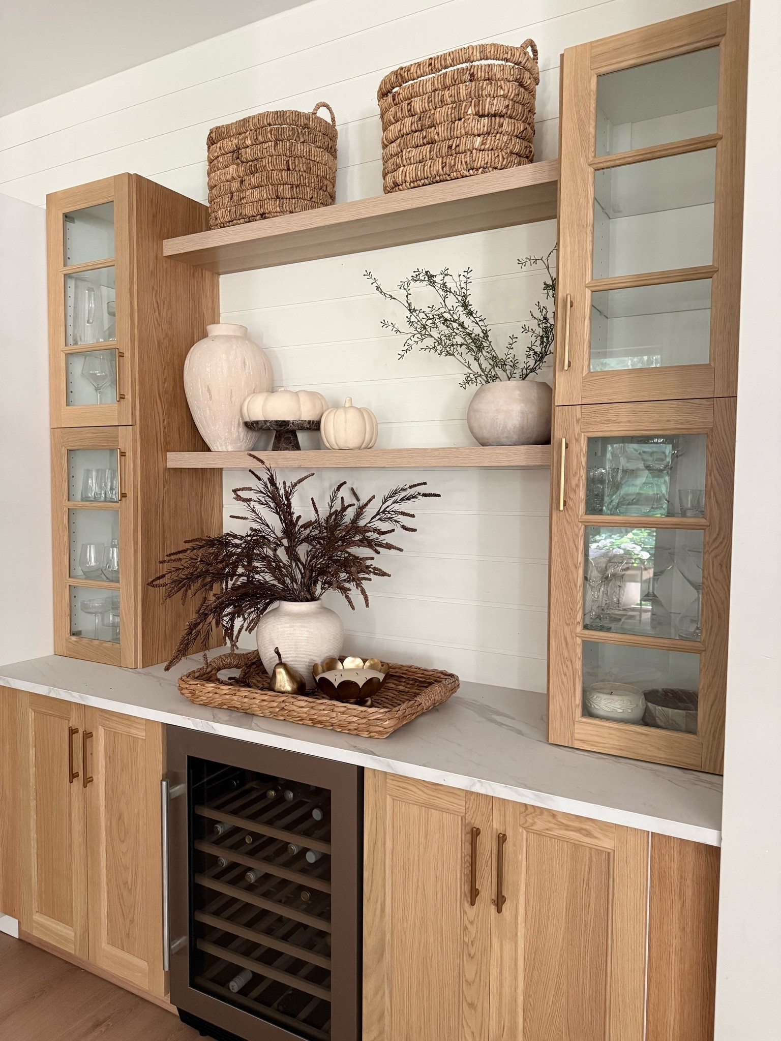 Neutral shelf styling with a few Fall additions🤍🤍
Fall home decor

#LTKdresses #LTKhome