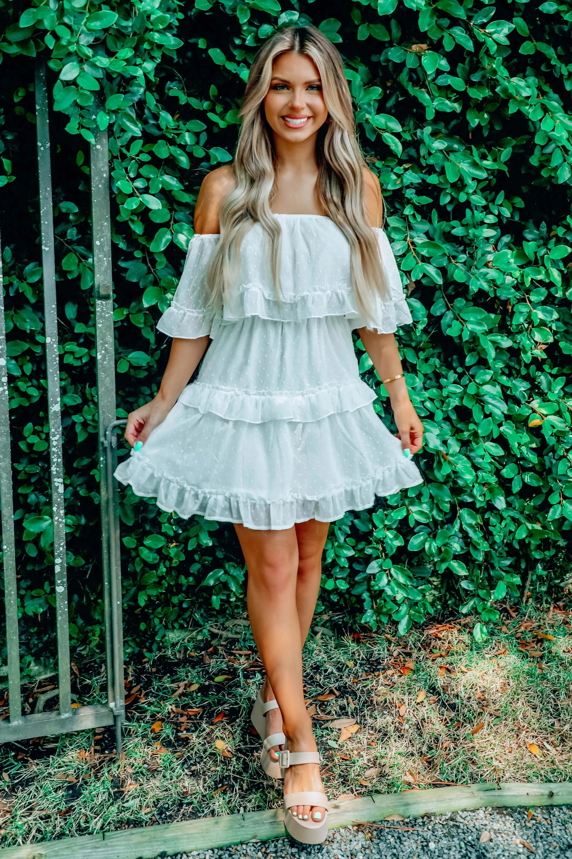 RESTOCK: Choose Me Dress: White | Shophopes