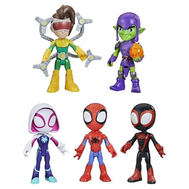 Marvel Spidey and His Amazing Friends Web Squad Figure Collection, 5 Action Figures | Walmart (US)