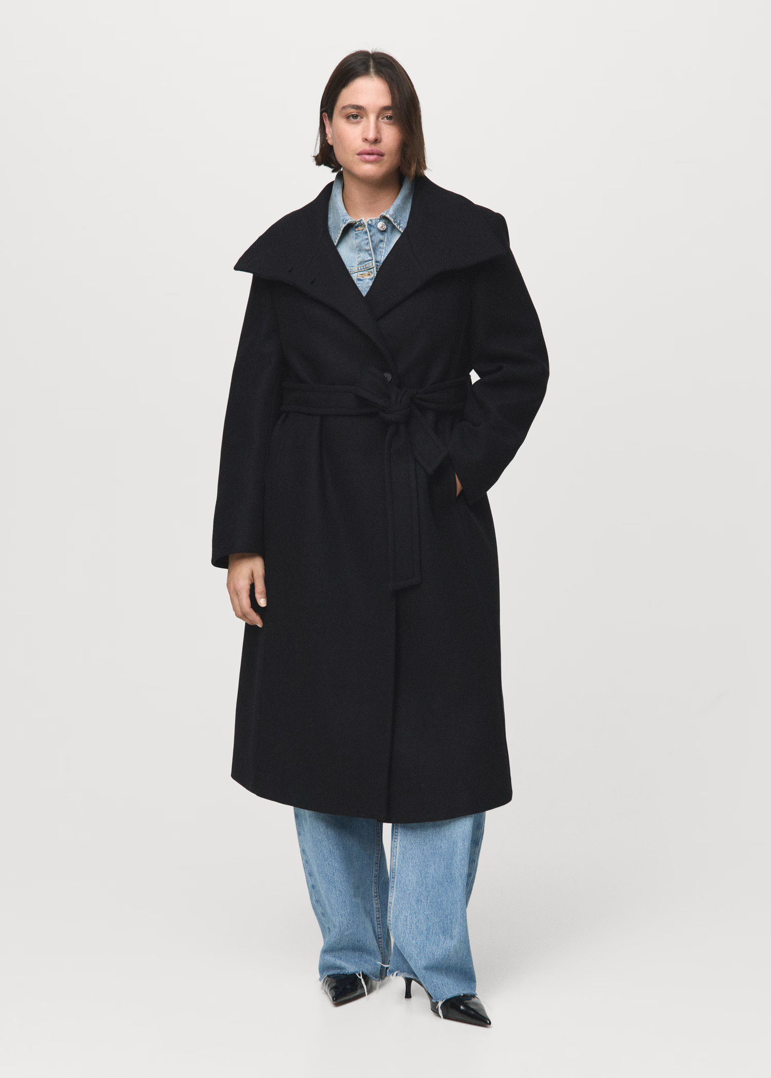 Manteco wool coat with belt | Mango (US/MX/AU)