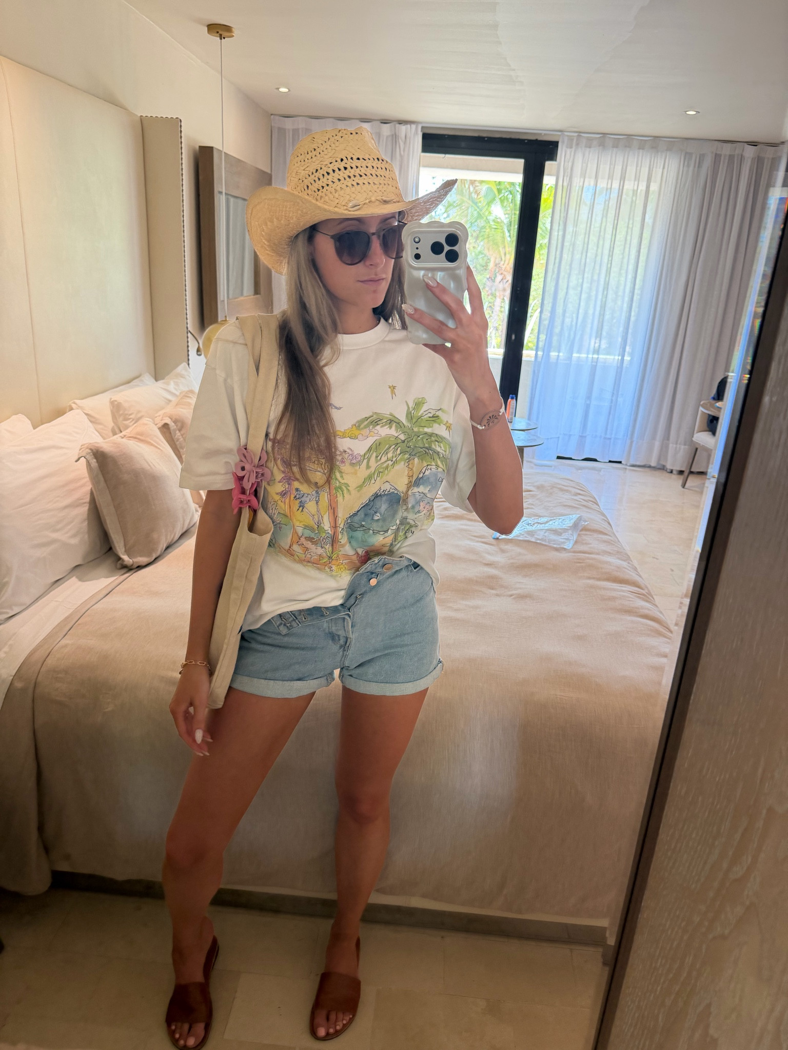This tshirt for a vacation cover up >>>>

#LTKootd