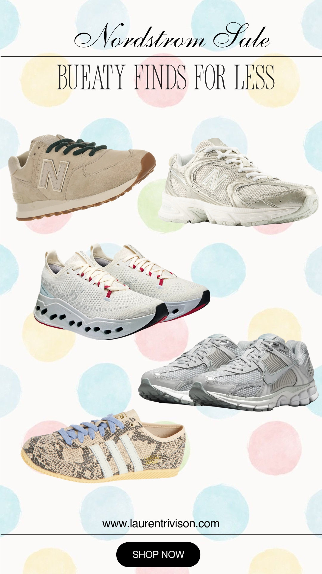 Nordstrom Sale Shoe finds! 🤍👟 Here are my top picks from trendy sneakers to the best workout shoes.🏋️‍♀️ Be sure to shop the sale now so you are not missing out. 😌 Loving this Adidas pattern and the variety New Balance offers! 

 #LTKSaleAlert #LTKMidsize #LTKWorkwear