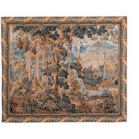 The Park Tapestry in A Multi Vibrant Tones Background, 74""W X 62""H Size Approx | Etsy (US)