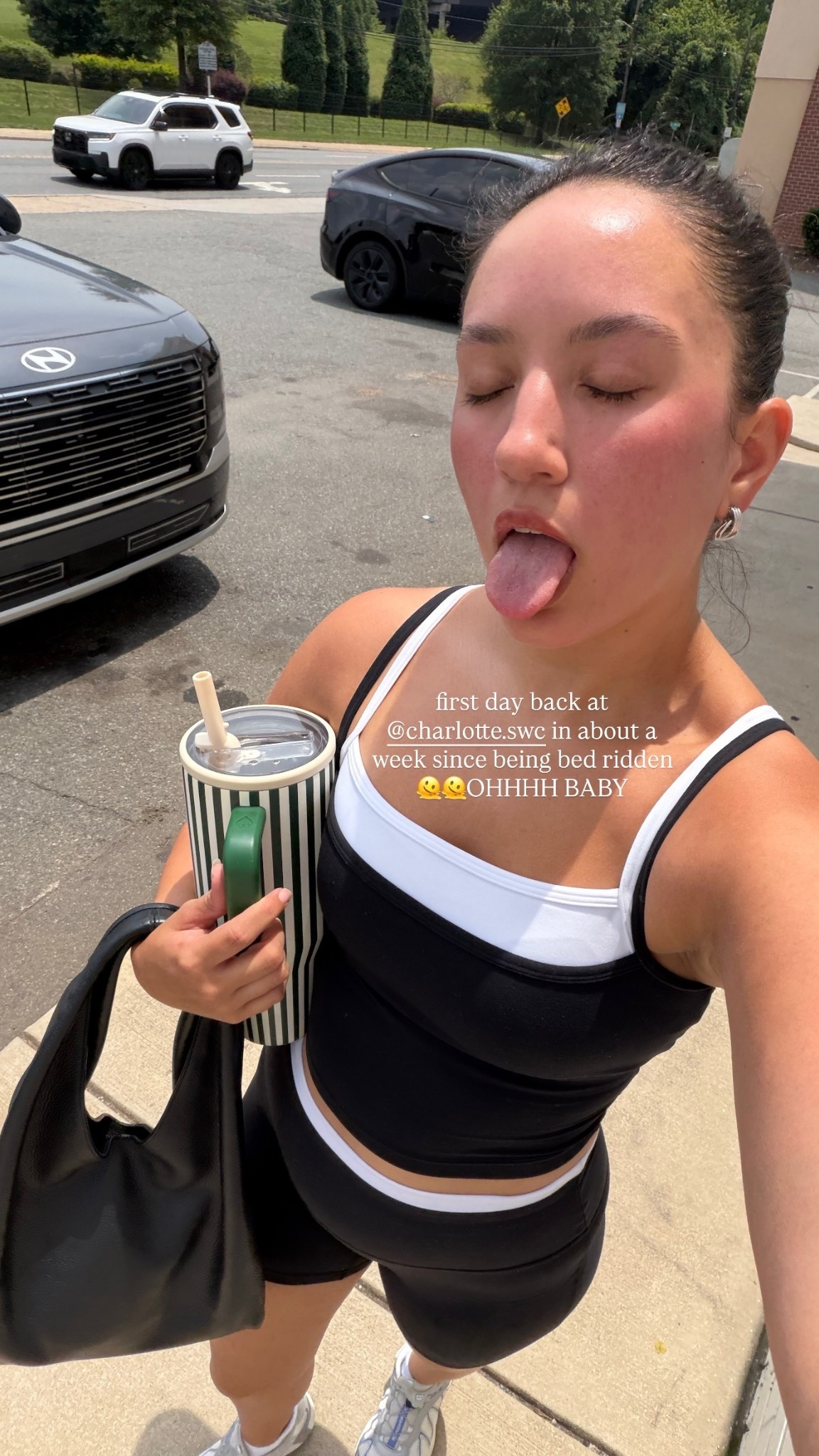 first day back at @charlotte.swc in about a week since being bed ridden🫠🫠OHHHH BABY

Size small in workout set, 8 in sneakers!

#LTKPetite #LTKfitnessgoals #LTKootd
