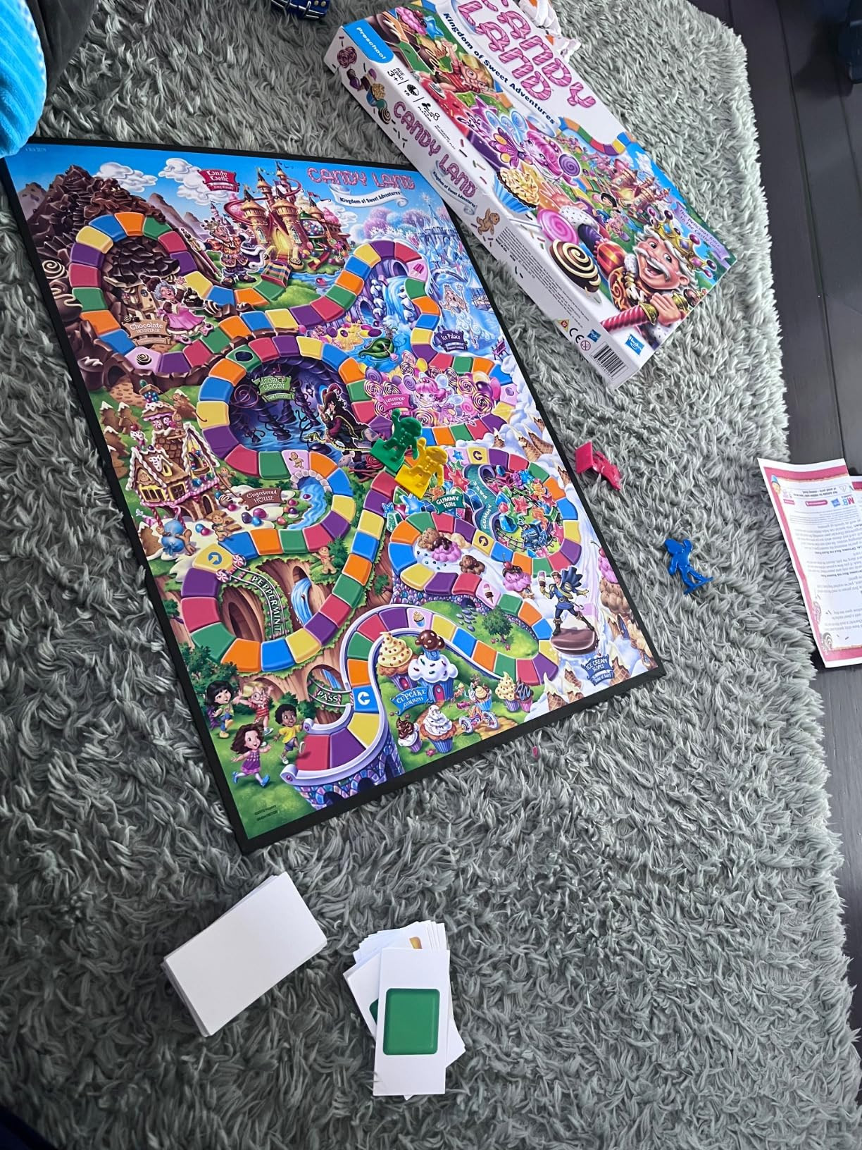 Hasbro Gaming Candy Land Kingdom Of Sweet Adventures Board Game For Kids, Easter Gifts for Boys &... | Amazon (US)