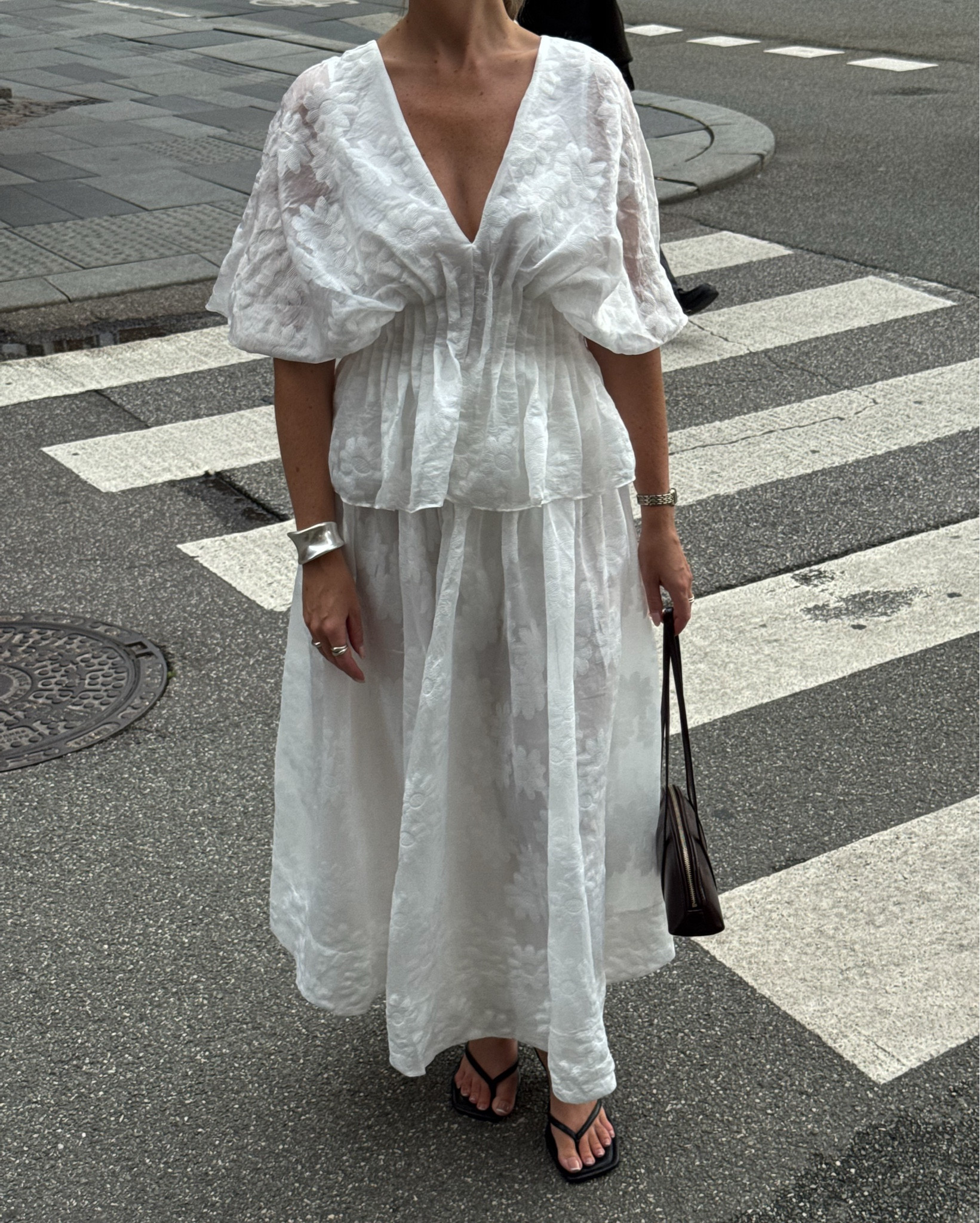 CPHFW arrange organza set 🤍🕊️ 

Arrange, asos, white skirt, peplum top, shoulder bag, bowler bag, chunky arm cuff, black sunglasses, #LTKfashionmonth

#LTKdresses #LTKstyletip #LTKeurope