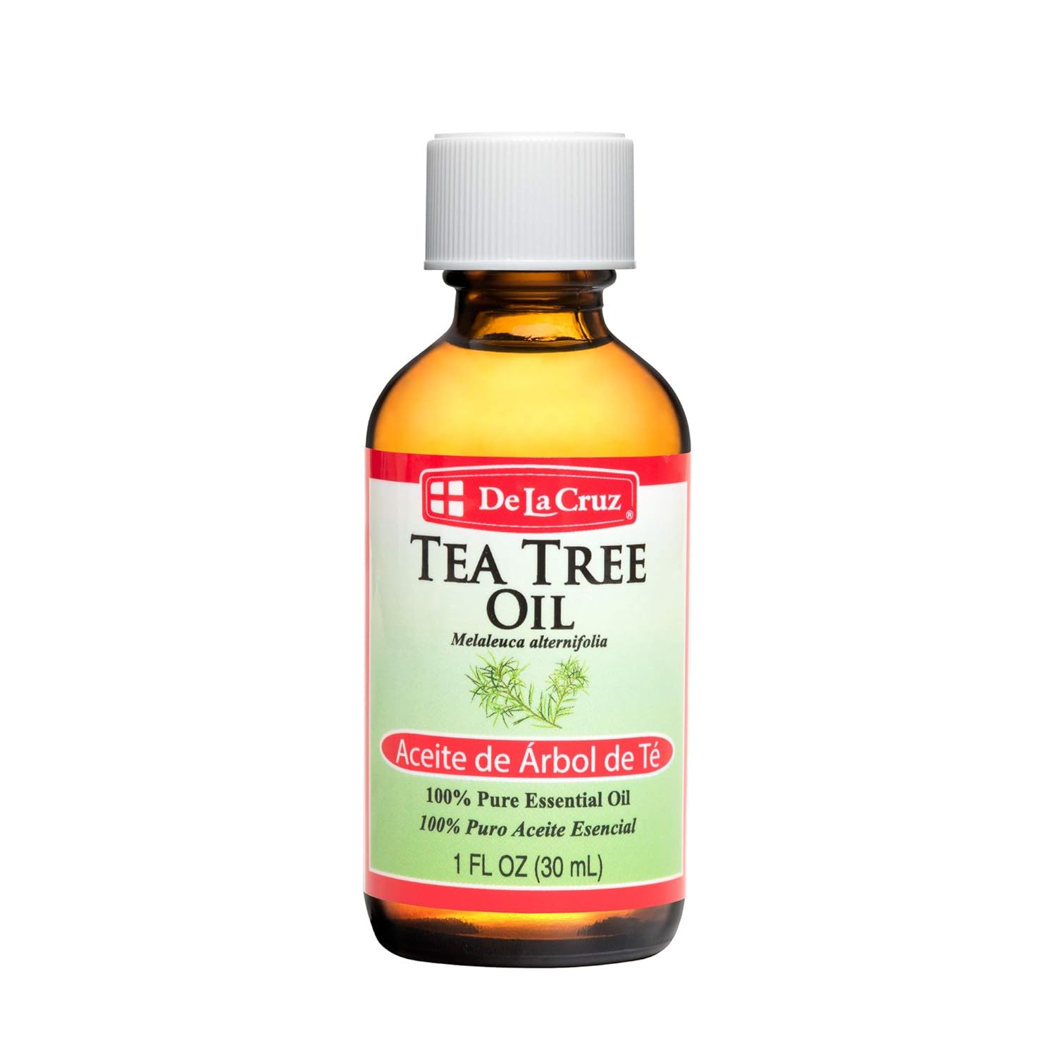 De La Cruz Australian Tea Tree Essential Oil, 100% Pure, Steam-Distilled, Bottled in USA 1 FL. OZ... | Amazon (US)