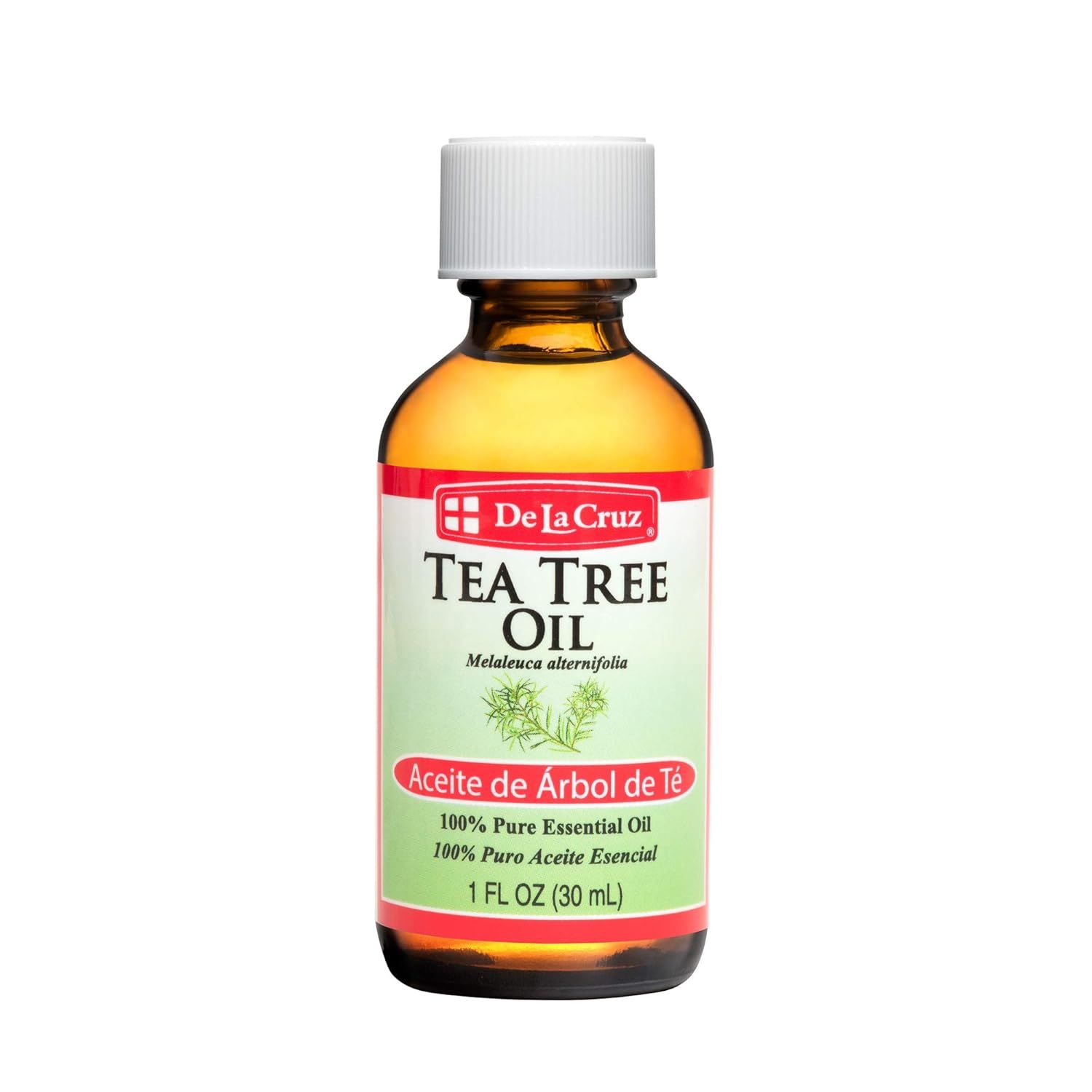 De La Cruz Australian Tea Tree Essential Oil, 100% Pure, Steam-Distilled, Bottled in USA 1 FL. OZ... | Amazon (US)
