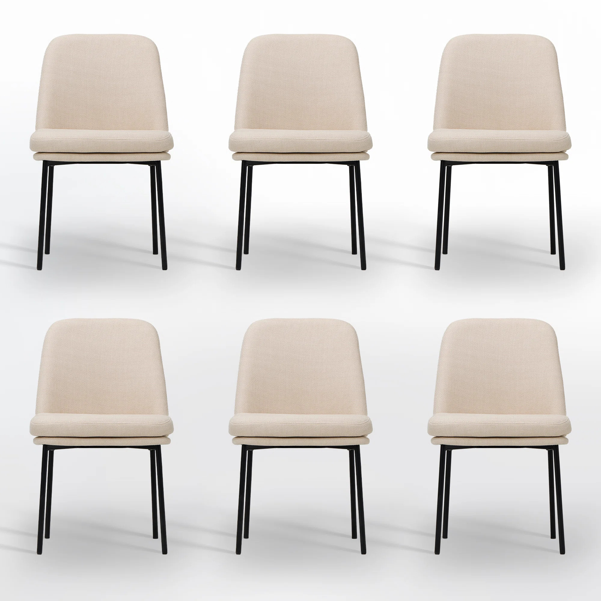 Upholstered Parsons Side Chair Dining Chair (Set of 6) | Wayfair North America
