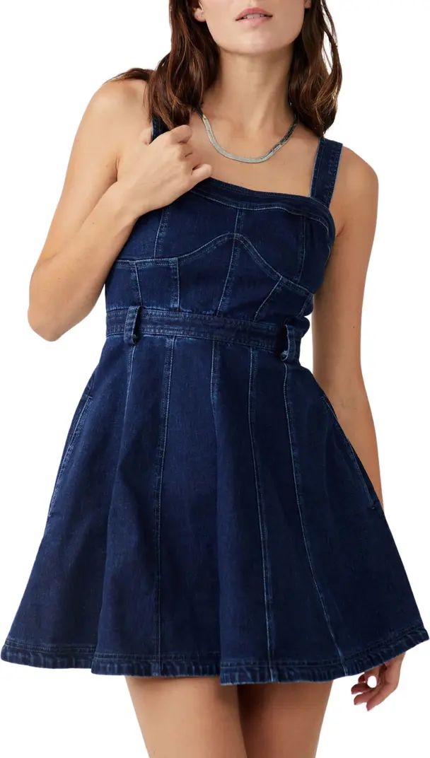 Margot Denim Minidress | Nordstrom