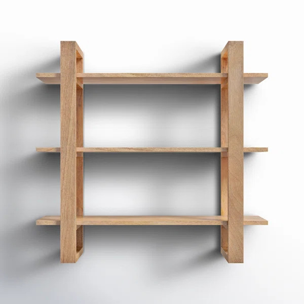 Sufjan Mango Solid Wood Tiered Shelf | Wayfair North America