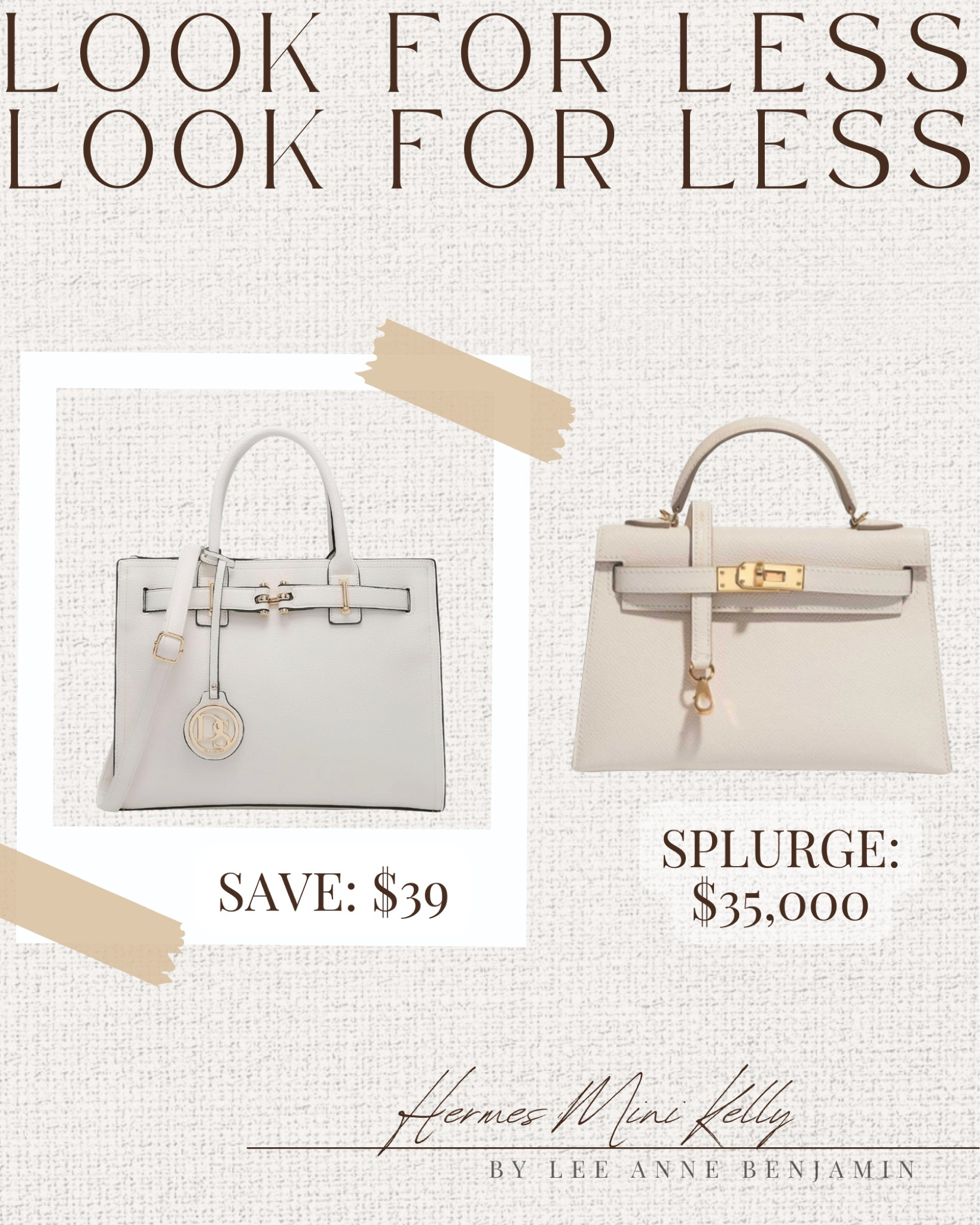 Hermes Mini Kelly look for less at Amazon!

#LTKMostLoved #LTKSeasonal #LTKitbag