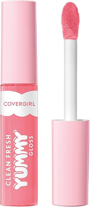 COVERGIRL Clean Fresh Yummy Lip Gloss, Sheer, Natural Scents, Vegan Formula - 500 Havana Good Tim... | Amazon (US)