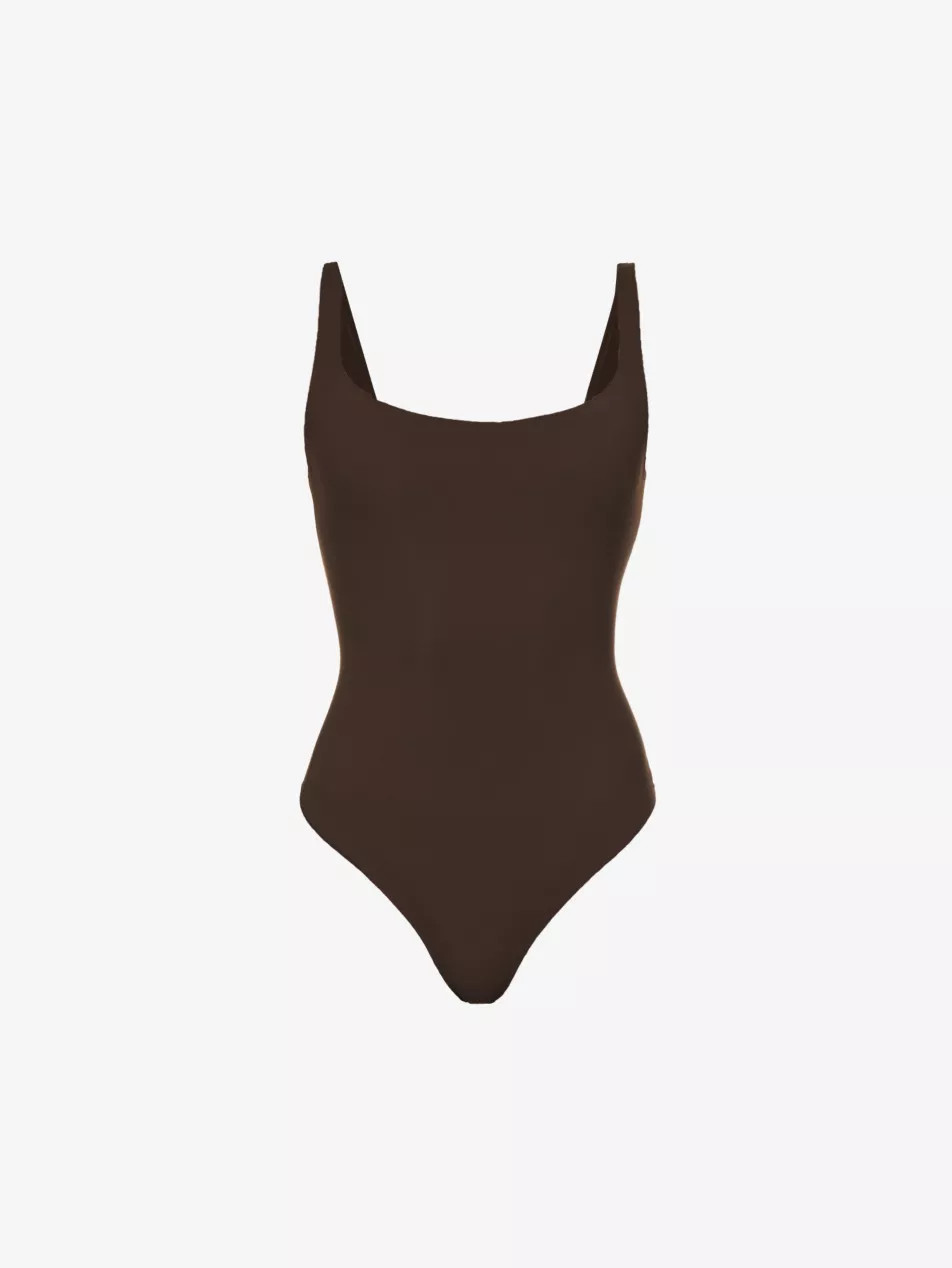 Fits Everybody square-neck stretch-jersey body | Selfridges