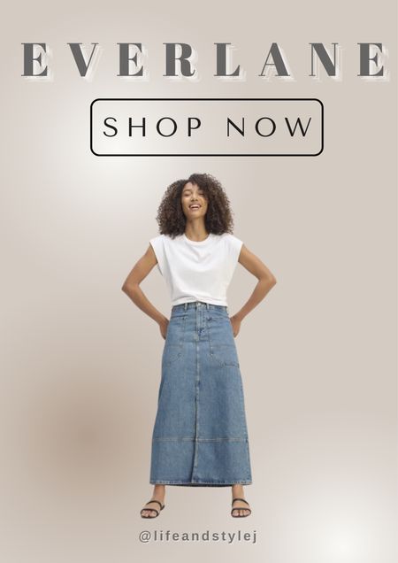Pair it with a tucked-in tee and sneakers for a casual look, or dress it up with a blouse and ankle boots for a chic, effortless ensemble. Embrace timeless style with this must-have wardrobe staple. Everlane's The Gardener Skirt is a perfect blend of practicality and style. 

#LTKMidsize #LTKSeasonal #LTKOver40