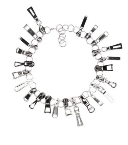 Designer Zipper Necklace Dupe 

#LTKstyletip #LTKfindsunder100 #LTKfindsunder50