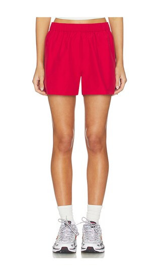 La Ligne Avalon Short in Red. - size XXS | Revolve Clothing (Global)