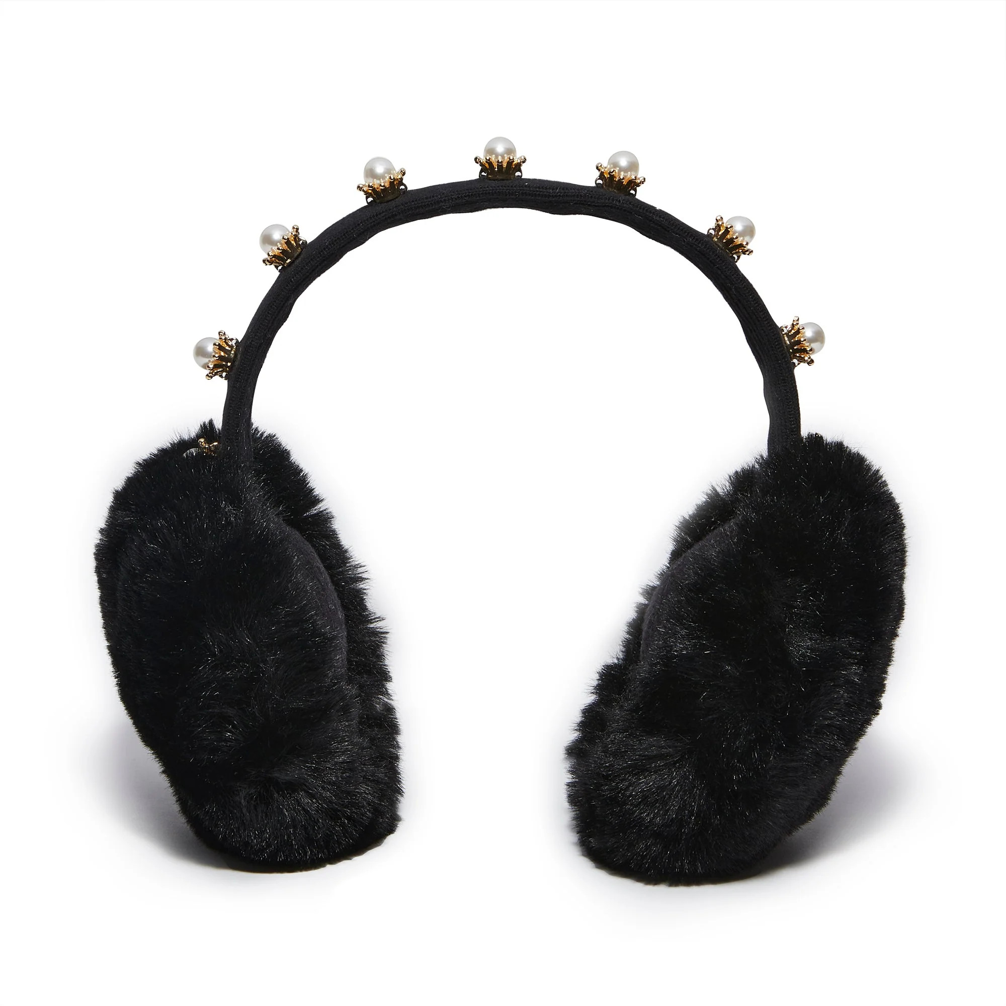 JET PEARL STARBURST EARMUFFS | LELE SADOUGHI