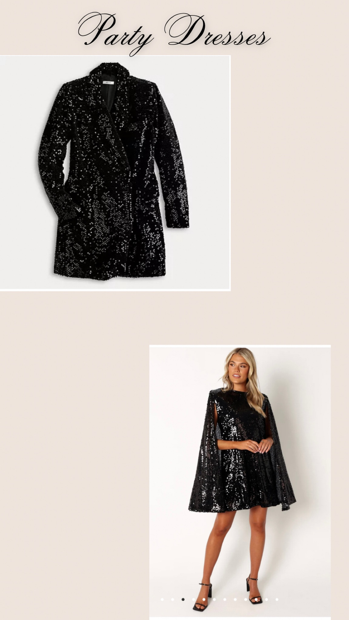 Sequins Party Outfits 

#LTKHoliday #LTKCyberWeek #LTKparties