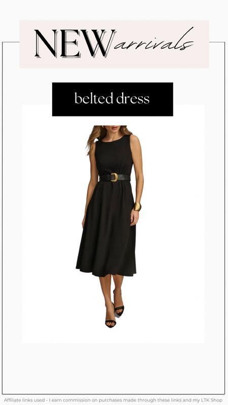 Belted dress 
